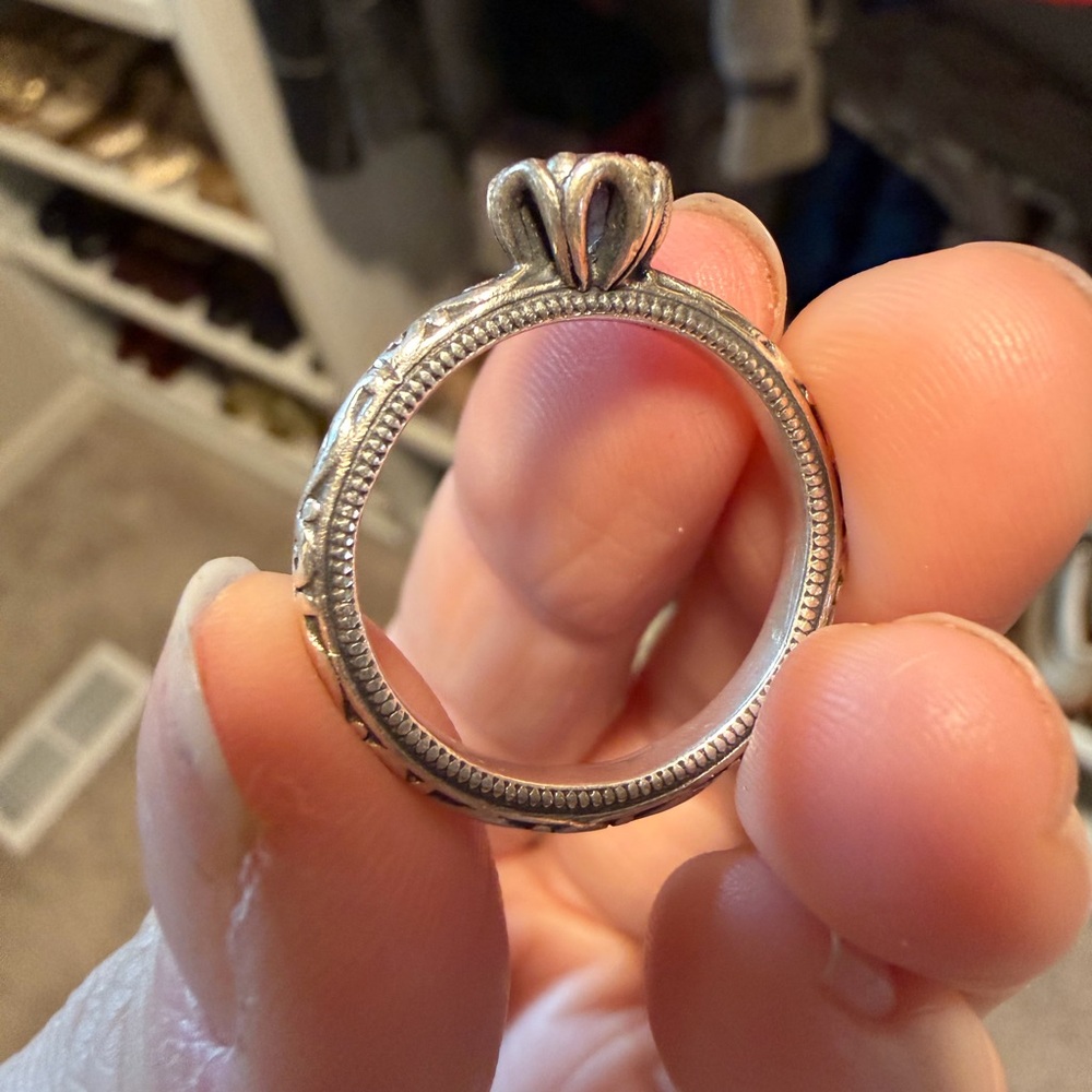 James Avery Sterling Silver Alexandrite Ring - Picture 5 of 8